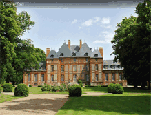 Tablet Screenshot of chateau-fleury-la-foret.com